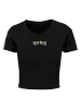 Merchcode Merchcode Cropped T-Shirts in black