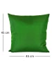 JACK 1x Outdoor Kissenhülle 45x45cm Uni in Blattgrün
