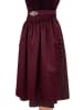 KRÜGER Dirndl INESSA in bordeaux