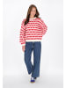 myMo Sweater in red multicolor