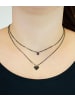 LIEBESKIND BERLIN Halskette Layered Love in schwarz
