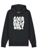 wat? Apparel Sweatshirt Good vibes only in Schwarz