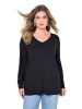 MIAMODA Shirt in schwarz