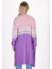 IZIA Damen Cardigan in violett mehrfarbig