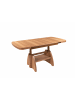 58 aufm Kessel COUCHTISCH höhenverstellbar und ausziehbar Cicily 90x56x65 Kernbuche