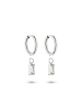 s.Oliver Creolen Signature Stone in silber