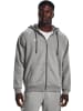 Under Armour Fleecejacke/Fleecepullover "Ua Rival Fleece Fz Hoodie" in Grau