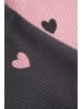 Coccodrillo Geripptes Langarmshirt in schwarzgrau