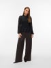 Vero Moda Hose mit weitem Beinschnitt in Chocolate Torte