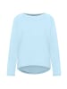 ELBSAND Langarm T-Shirt Tira in Wave Blue Melange