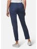 GOLDNER Joggpant 7/8 Jersey-Stretch in marine