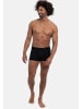 CiTO Retro Short / Pant Modern Basics - 95/5 in Schwarz / Grau-Melange