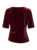 CULTURE Bluse kurzarm CUzoe Feminine in Zinfandel