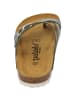 Palado Pantoletten Cres Metallic in Olive