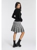 Melrose Strickkleid in schwarz-weiß