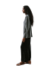 MANUKA Blouse in Anthrazit