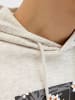 Jack & Jones Kapuzenpullover in White Melange