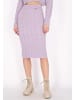 DreiMaster Vintage Damen Rock in Lavendel melange