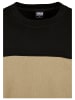 Urban Classics Urban Classics Rundhalsausschnitt in khaki/black