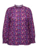 Ulla Popken Bluse in dunkles violett