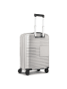 Redolz Essentials 17 2.0 4 Rollen Kabinentrolley 55 cm Laptopfach light grey