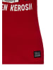 Queen Kerosin Queen Kerosin T-Shirt I Don't Care in bordeaux