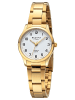 Regent F-1421 Damenuhr Quarz Goldfarben