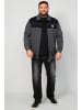 Men Plus Sweatjacke in schwarz