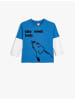 KOTON T-shirt in Blau