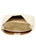 Seidenfelt Schultertasche 22 cm in cotton beige