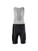 DANISH ENDURANCE Radsporthose Cycling Bib in Black/Grey