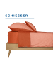 Schiesser Edeljersey-Spannbettlaken Jessi in Terrakotta