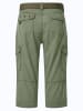 Timezone Cargo Shorts Wadenlang inkl. Gürtel Reißverschluss Loose Fit in Olive
