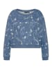 Ulla Popken Sweatshirt in jeansblau