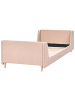 Beliani 2-tlg Kinderbett LAYE in Beige/Braun
