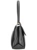 Seidenfelt Handtasche Lilla Edet Office in Black