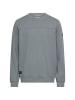 Camel Active Sweatshirt mit Rundhalsausschnitt in Blau