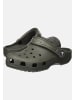 Crocs Pantoletten 'Classic Clog' in dunkelgrün