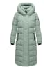 Navahoo Steppmantel Engelsfeder XIV in Smokey Mint