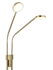 Globo lighting Stehleuchte "SILVIO" in gold