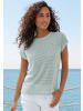Vivance Kurzarmshirt in mint, eukalyptus