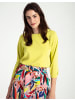 More & More Sweatshirt in lime juice