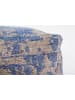 Kayoom Retro Sitzkissen Paramount Pouf & Cushion Set 80cm x 80cm in taupe - blau
