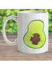 Mr. & Mrs. Panda Trinkbecher Avocado Kern ohne Spruch in Weiß
