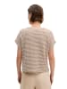 Marc O'Polo Gestreiftes T-Shirt regular in Medium Brown
