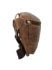 Greenburry Vintage Gürteltasche Leder 26 cm brown