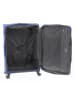 Gladiator 2000 4 Rollen Trolley 68 cm mit Dehnfalte blue