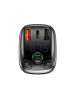Wisam® Baseus Bluetooth-Sender / Autoladegerät MP3 Player Schwarz