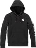 CARHARTT  Kapuzensweatshirt Clarksburg in Schwarz in Schwarz