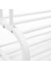 relaxdays Kleiderständer in Weiß - (B)110 x (H)146 x (T)33 cm